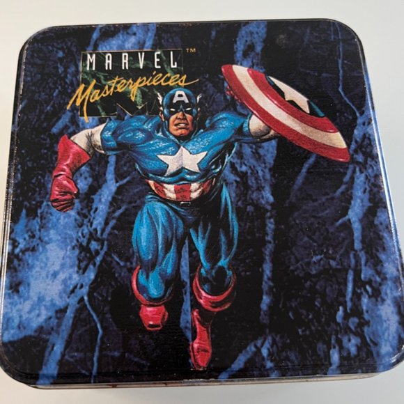 1993 Limited Edition Marvel Masterpieces Tin and Card Collection - Picture 1 of 6